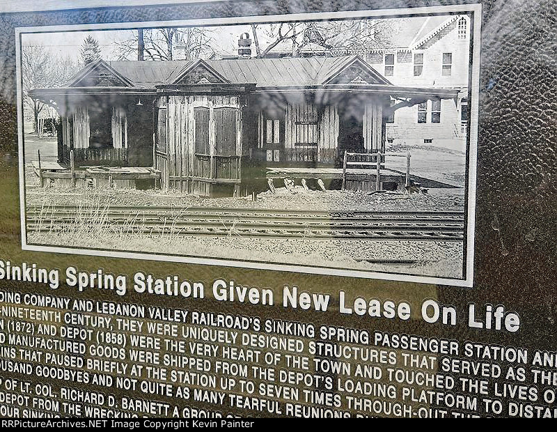 Station signage